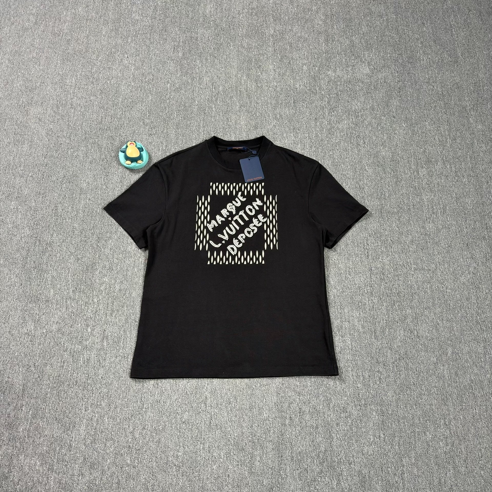Louis Vuitton Beaded Logo Short-Sleeve T-Shirt