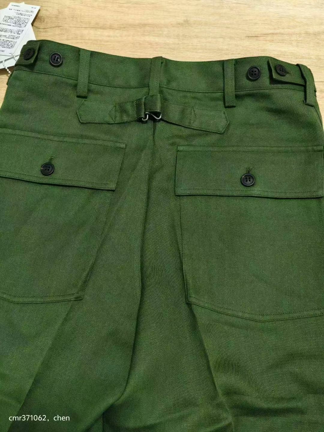 VISVIM 22SS ALDA PANTS — back