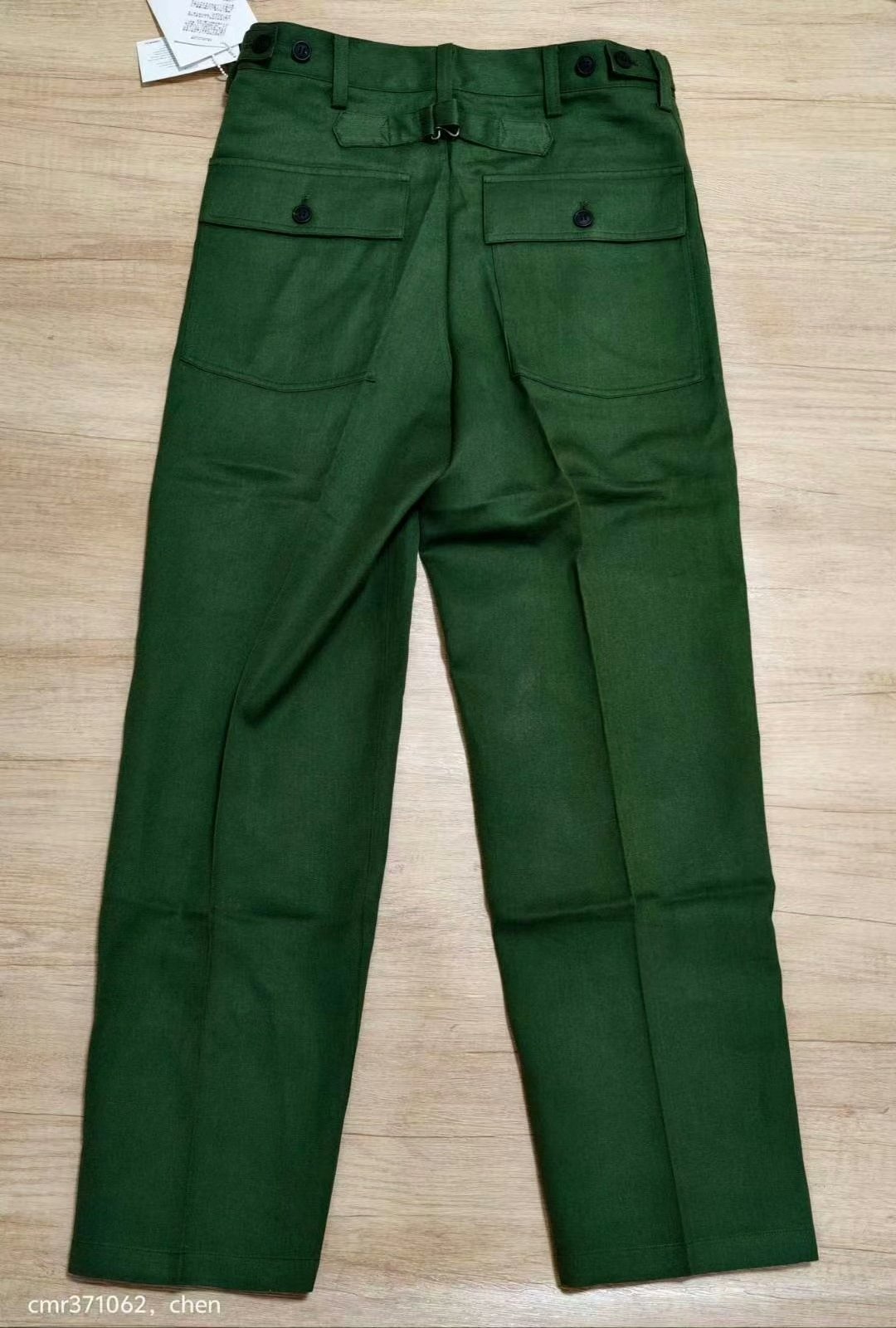 VISVIM 22SS ALDA PANTS — detail