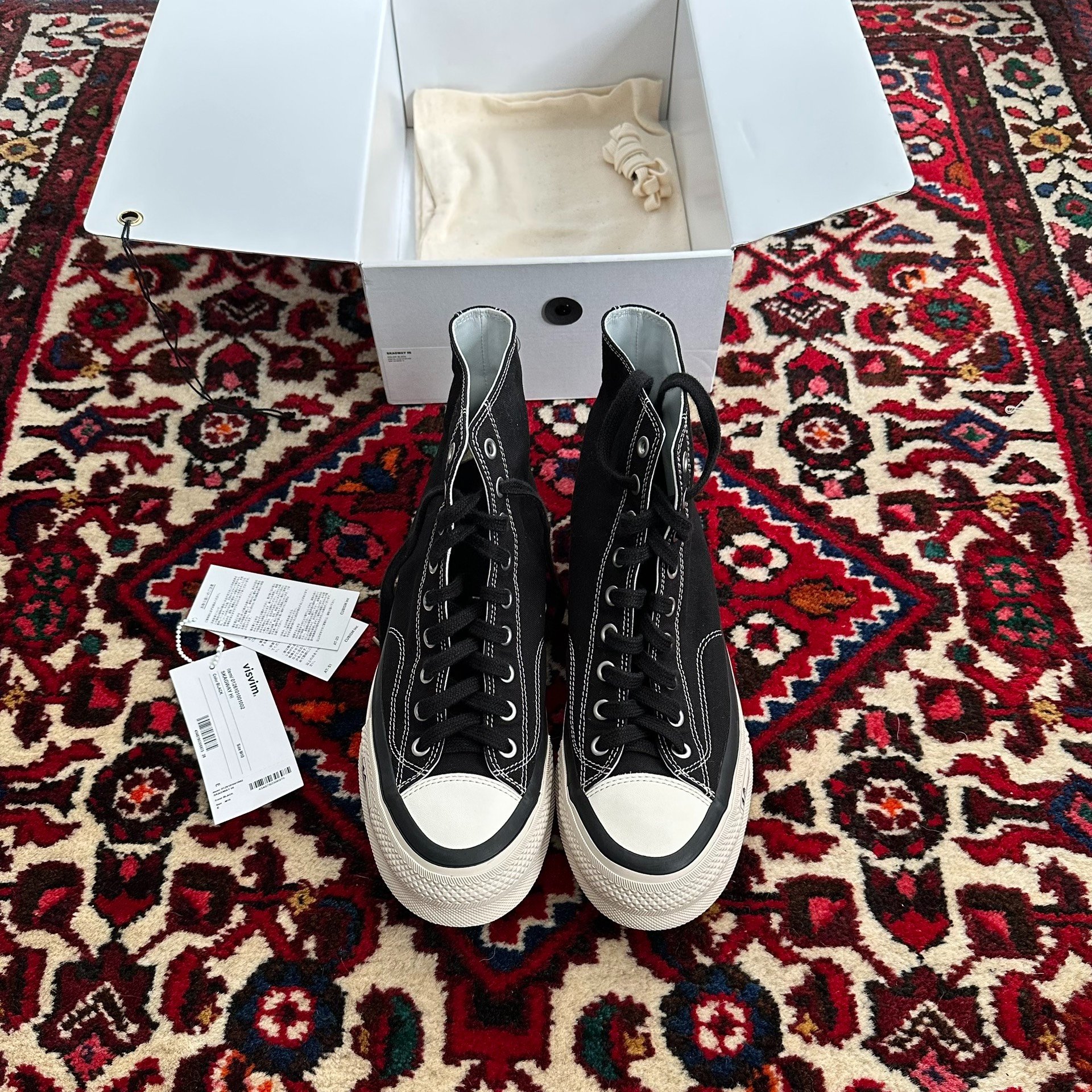 visvim 26SS Skagway Hi Canvas Shoes
