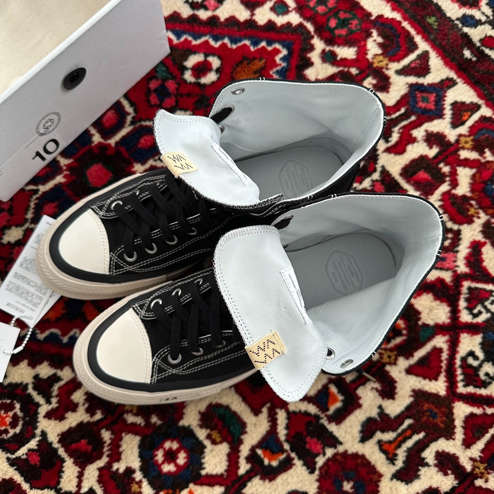 visvim 26SS Skagway Hi Canvas Shoes — back