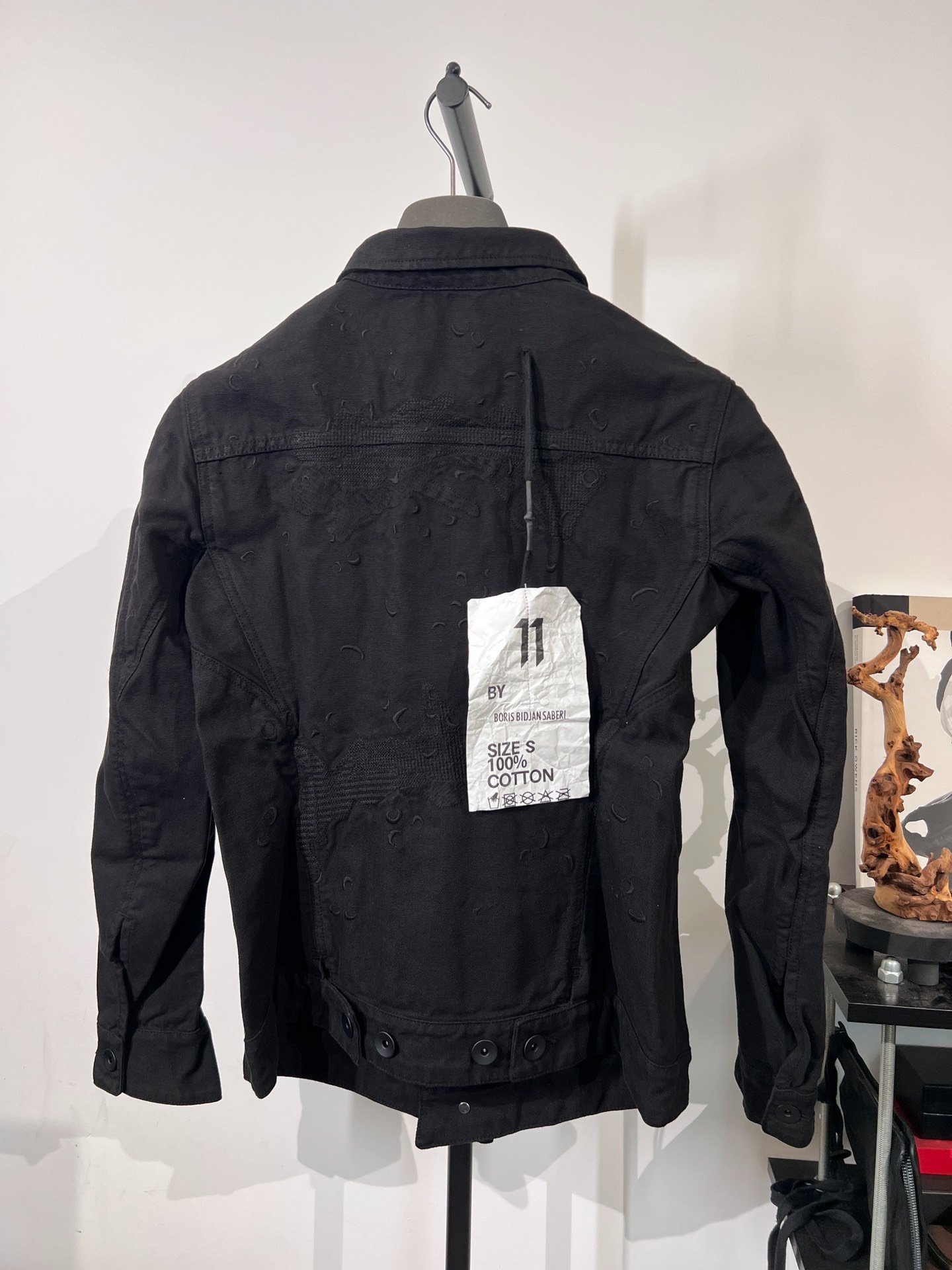 Boris Bidjan Saberi 11by bbs Denim Jacket — front