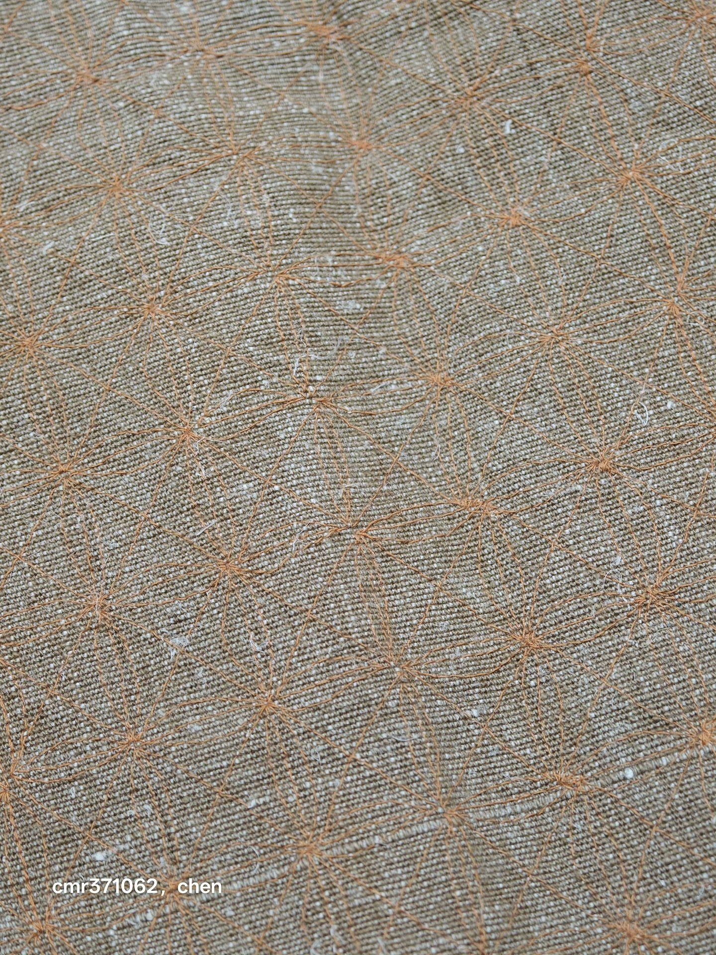 visvim 16 ICT Musette Canvas Sashiko Bag — detail