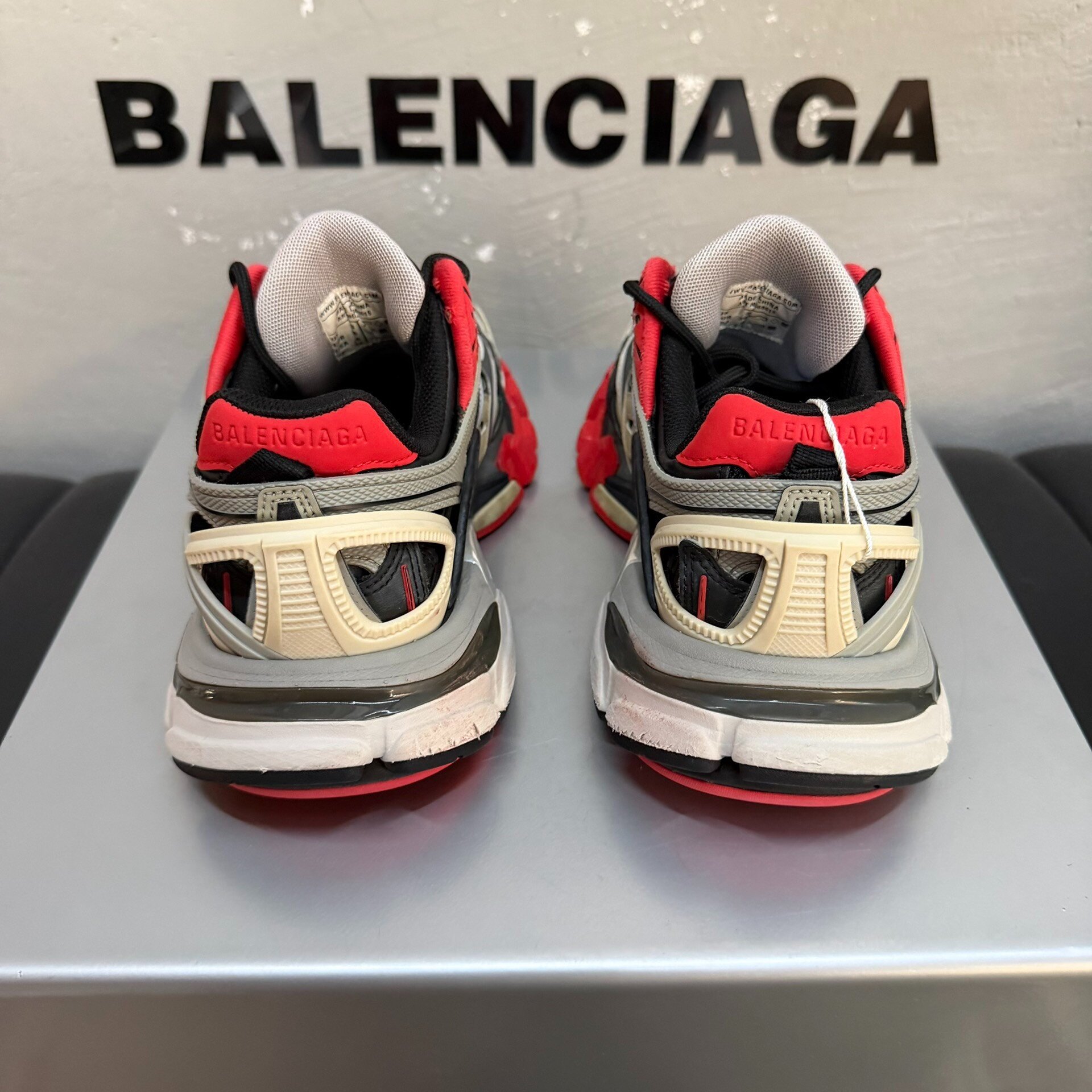Balenciaga Track 2.0 Dad Shoes — label