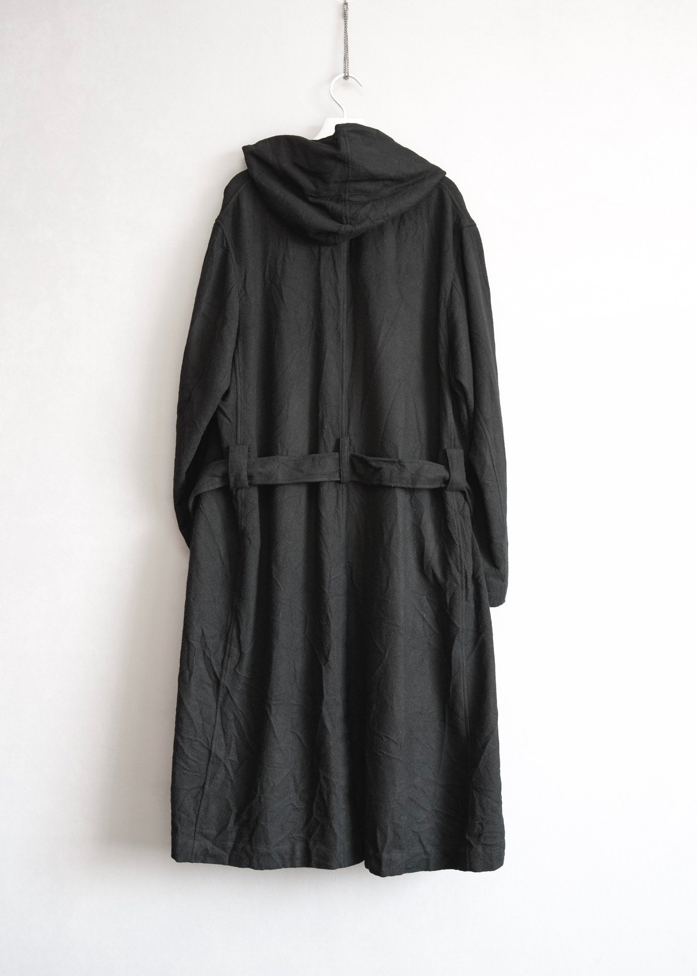 Yohji Yamamoto Regulation Boxing Robe Coat — label