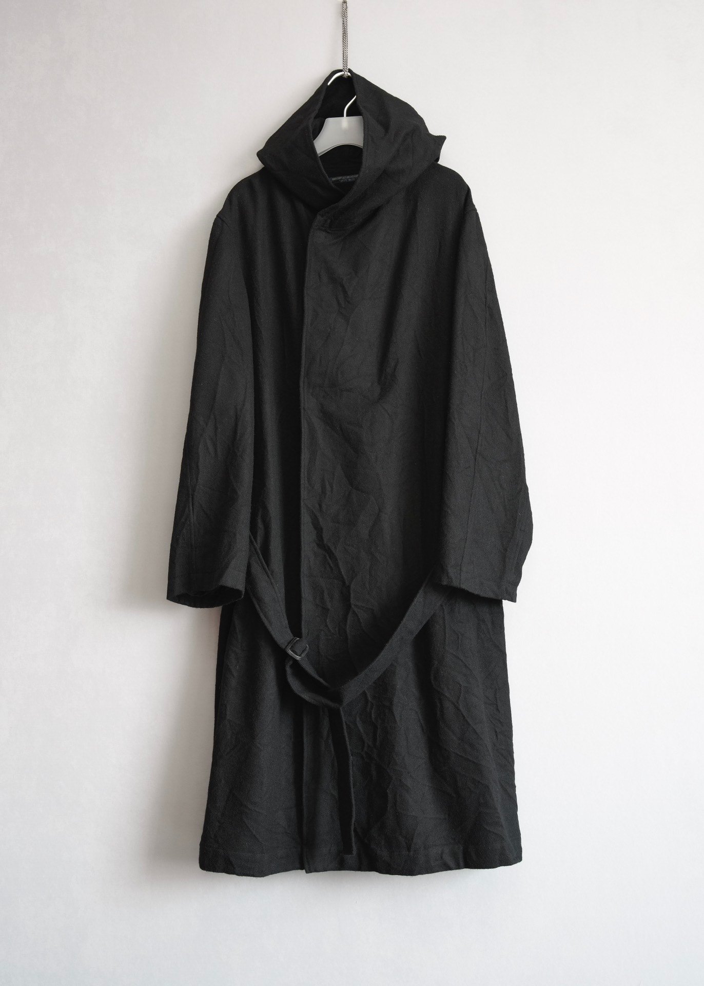 Yohji Yamamoto Regulation Boxing Robe Coat — front