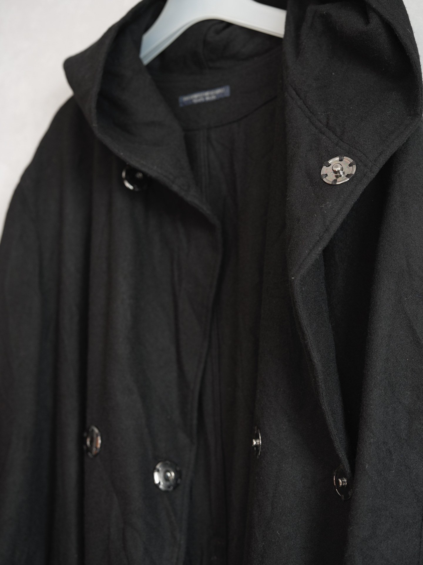 Yohji Yamamoto Regulation Boxing Robe Coat — detail