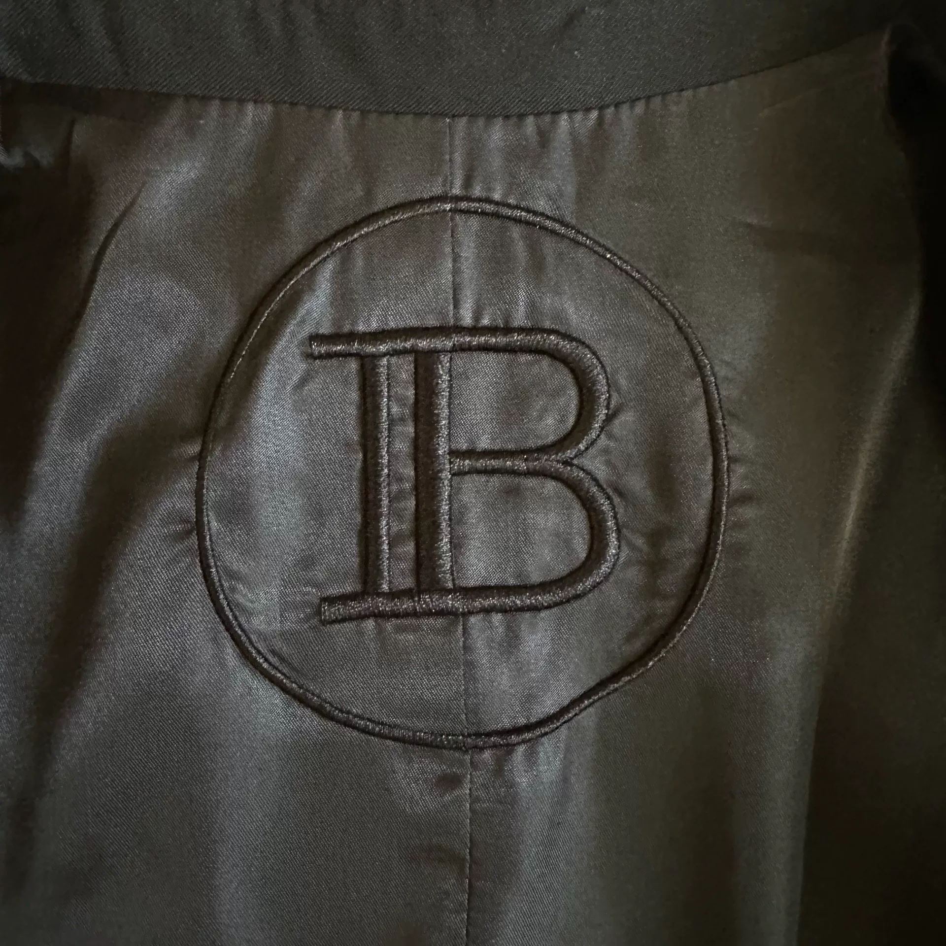 Balmain Gold Rivet Sword Collar Jacket — detail