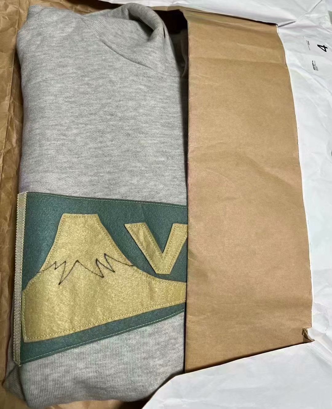 visvim 18AW Jumbo Hoodie P.O — label