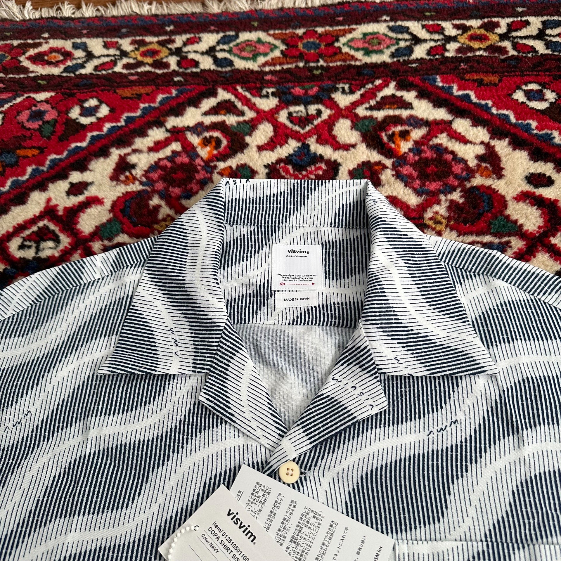 visvim 25ss COPA S/S Shirt — back
