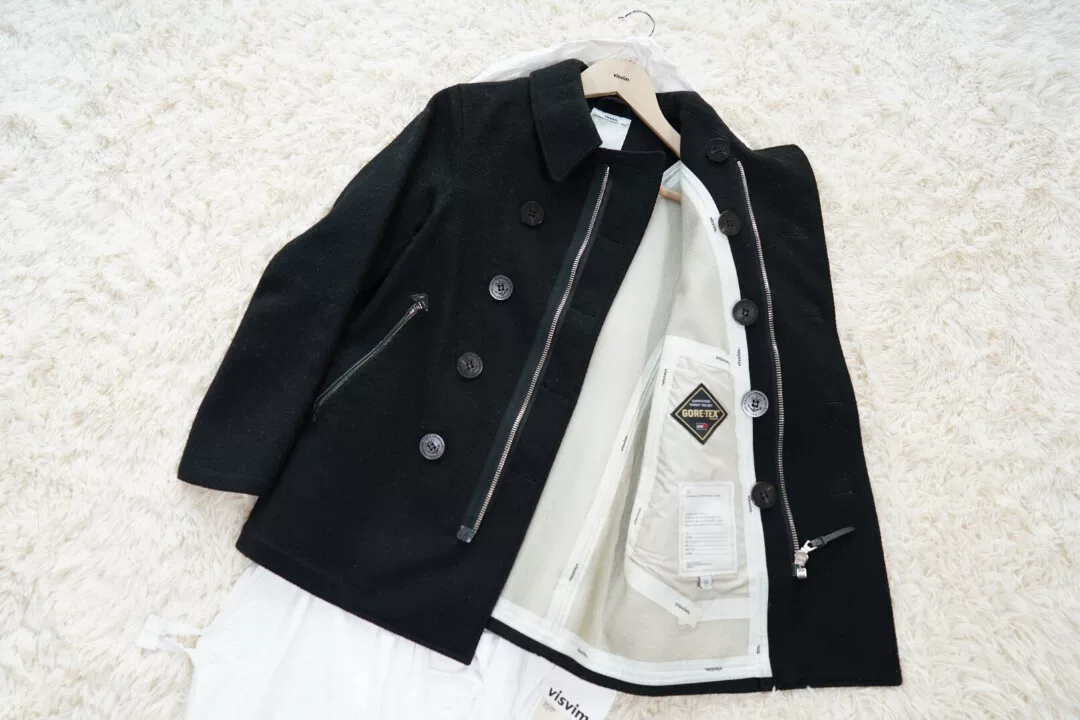 visvim Lieutenant Wool Gore-Tex Coat — back