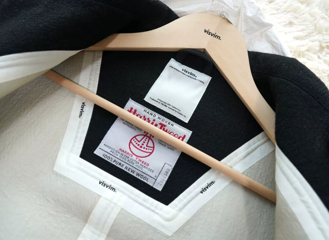 visvim Lieutenant Wool Gore-Tex Coat — detail