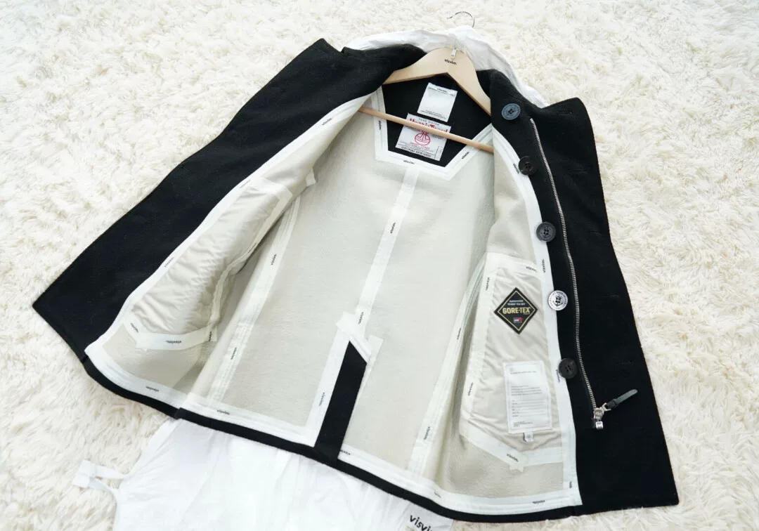 visvim Lieutenant Wool Gore-Tex Coat — front