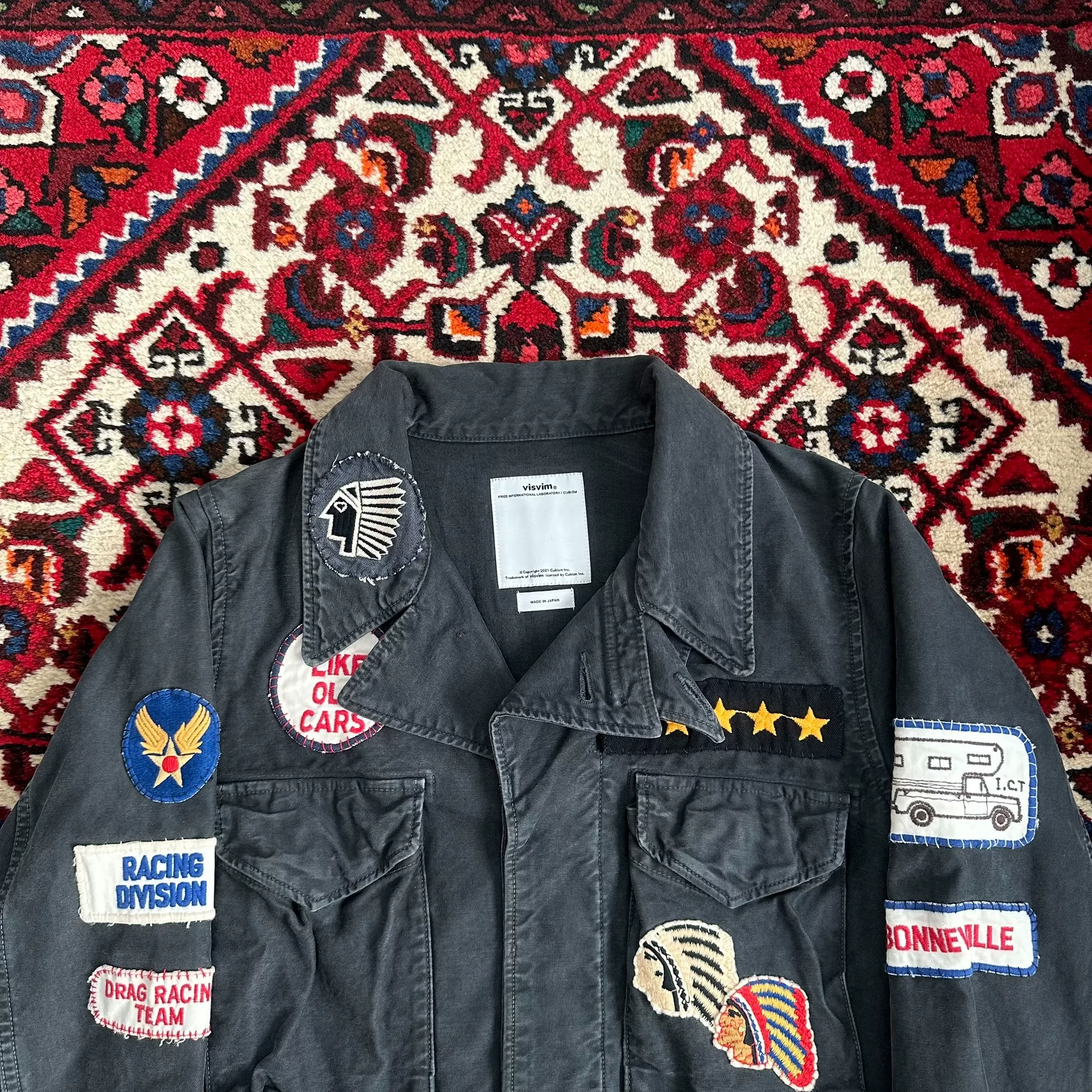 visvim 15AW ACHSE PATCHES Jacket — back
