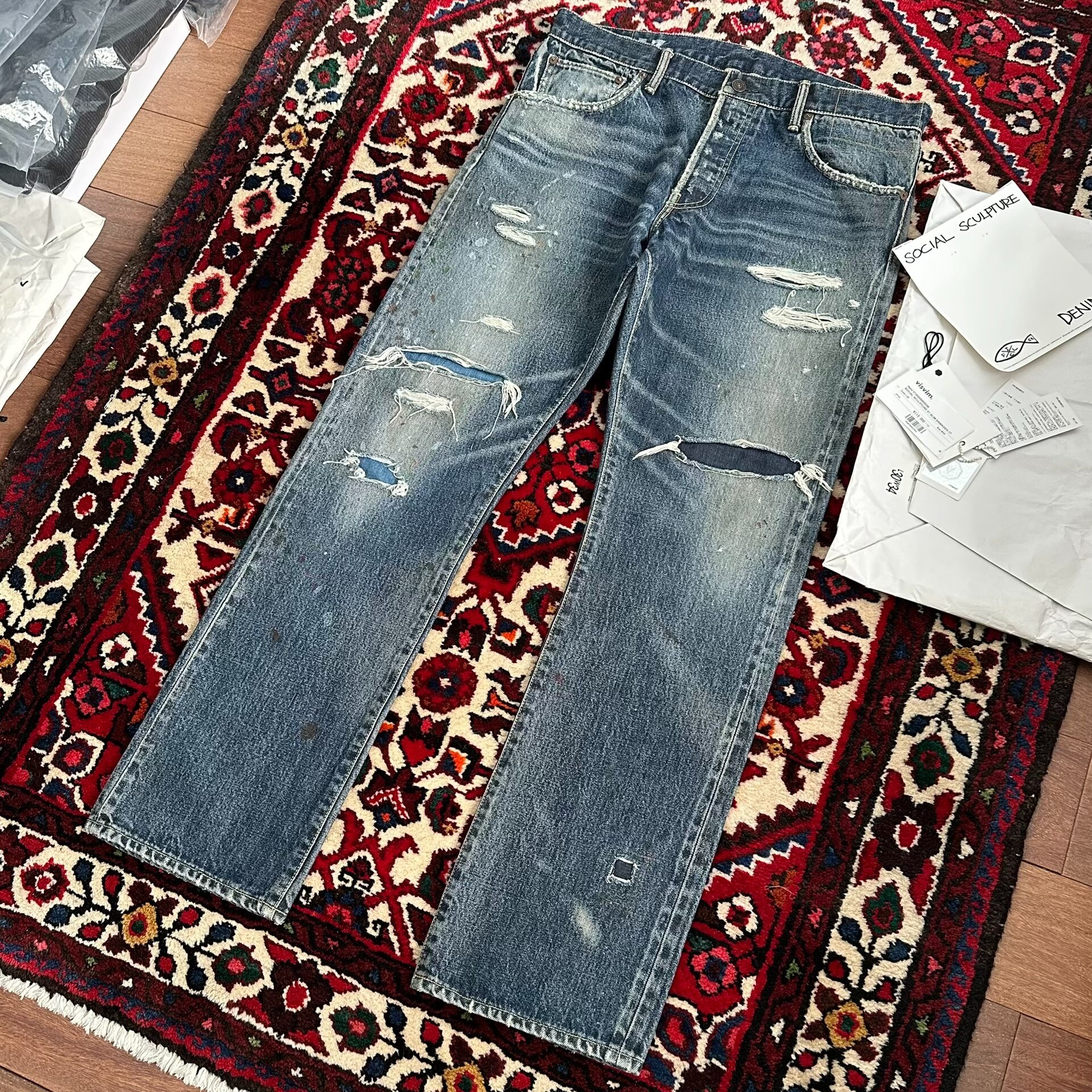 visvim 20AW 01.2d17 Jeans — label