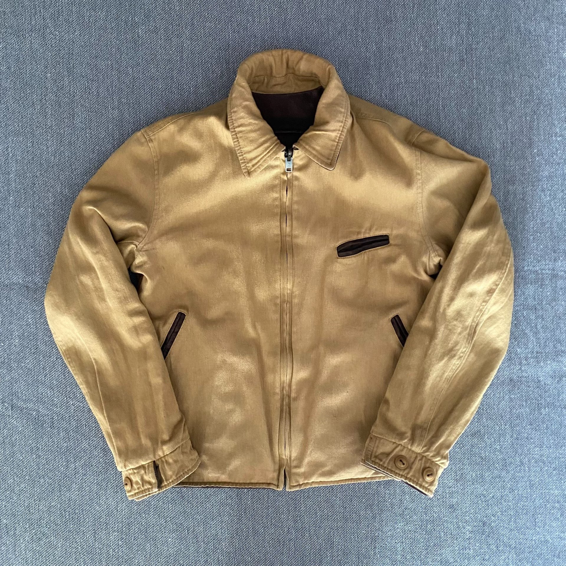 Levi's LVC 1940s Vintage Sheepskin Jacket — detail