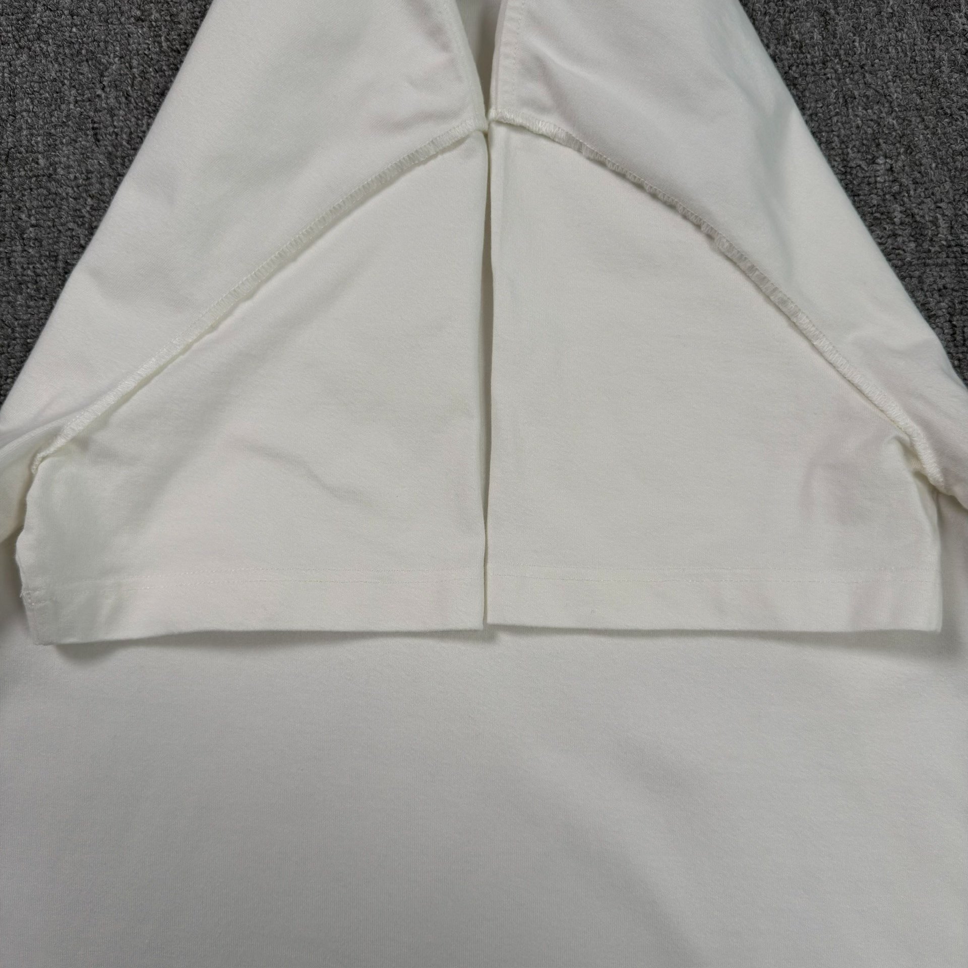 Louis Vuitton Embossed Logo White T-Shirt — back