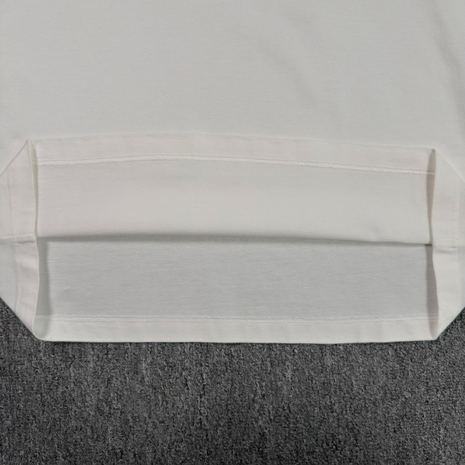 Louis Vuitton Embossed Logo White T-Shirt — label
