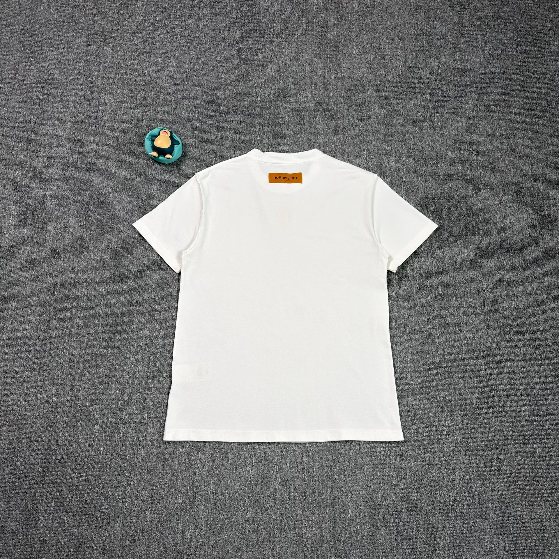 Louis Vuitton Embossed Logo White T-Shirt — front
