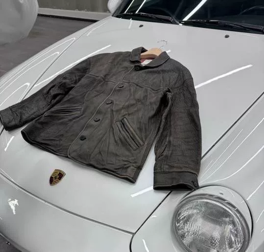 VISVIM 24SS ETON Leather Jacket — detail