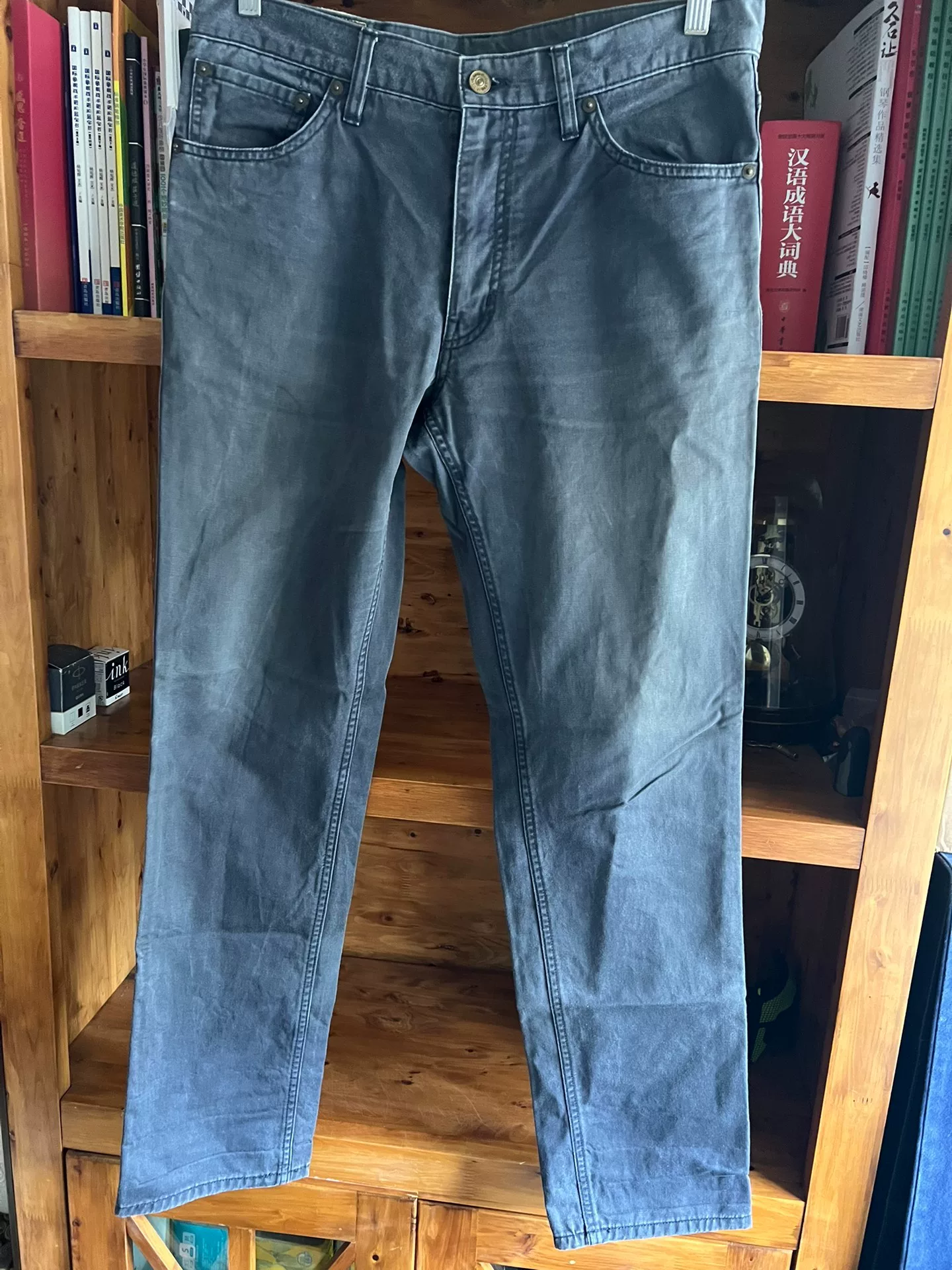 visvim 2012 Gray Five-Pocket Casual Pants — detail