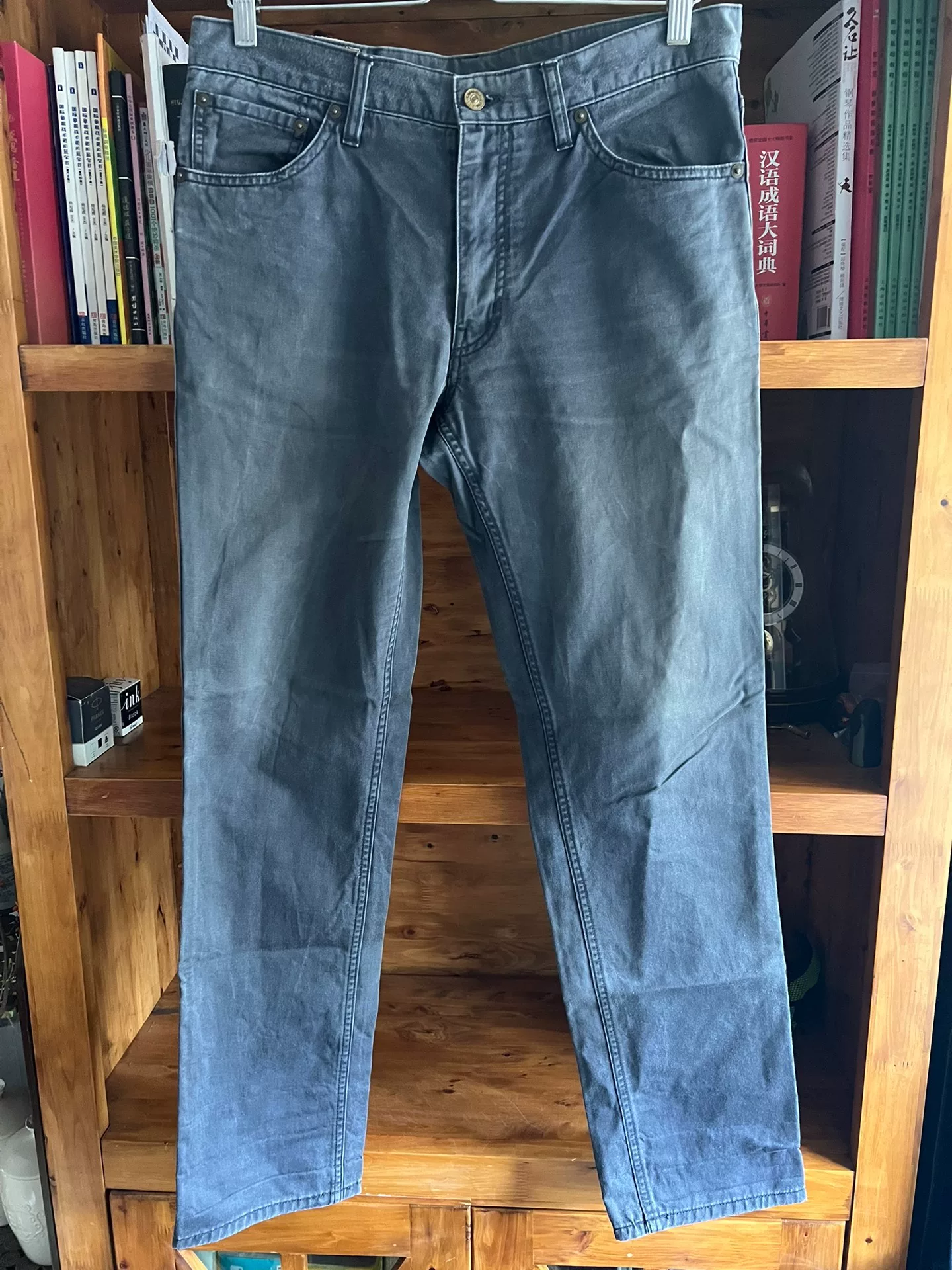 visvim 2012 Gray Five-Pocket Casual Pants