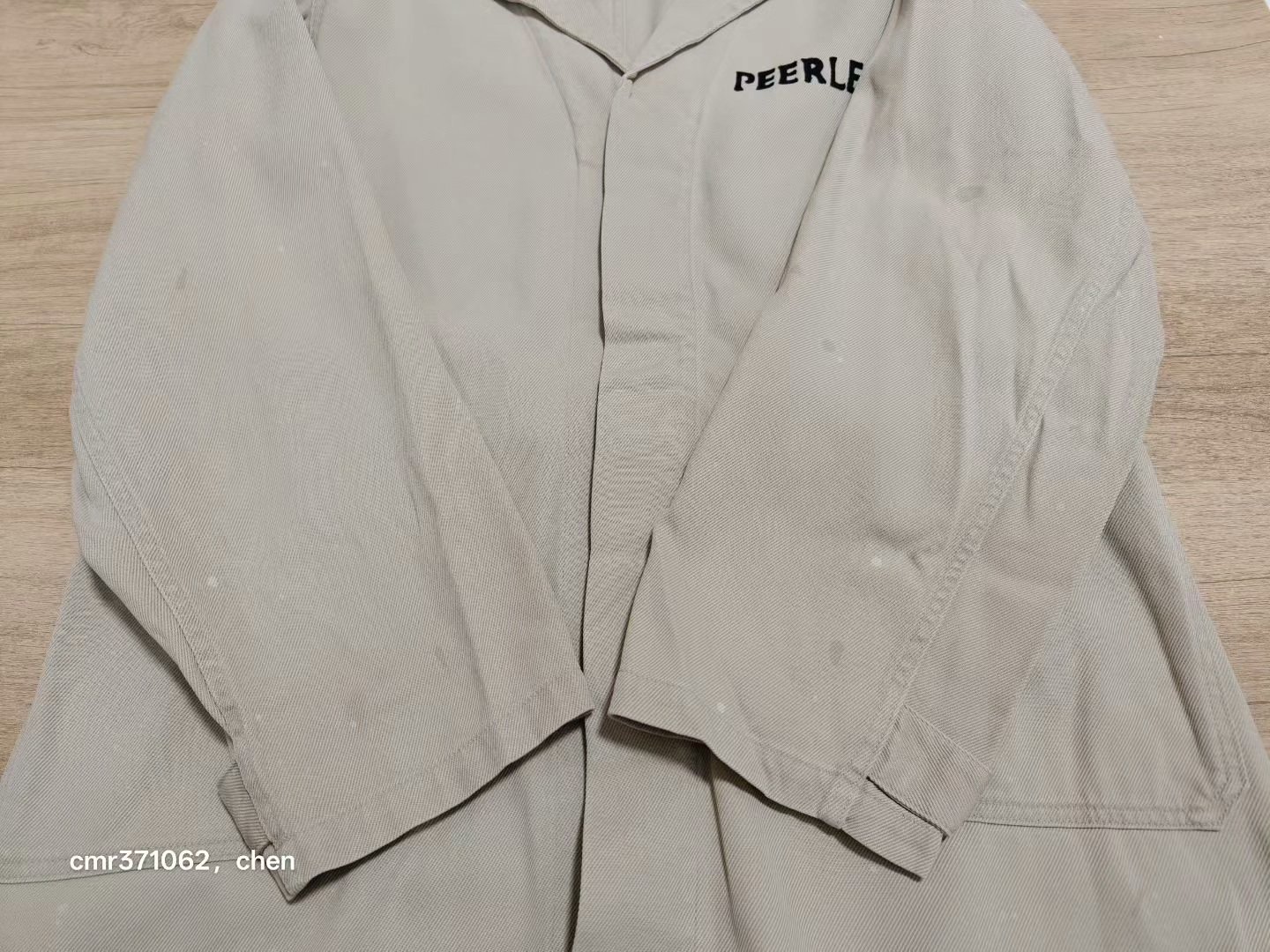 visvim 18AW Peerless Shop Coat — detail