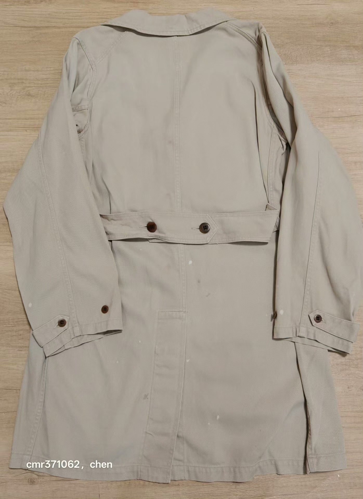 visvim 18AW Peerless Shop Coat — back
