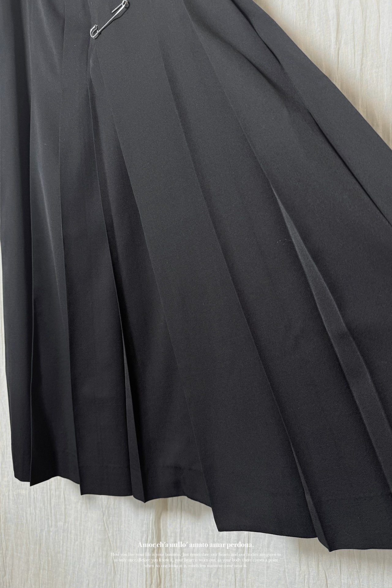 Yohji Yamamoto 99AW Hakama Skirt — back