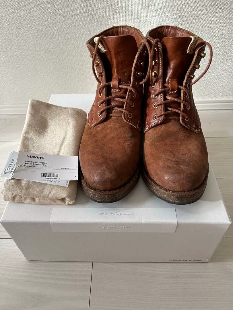 visvim VIRGIL BOOTS-FOLK