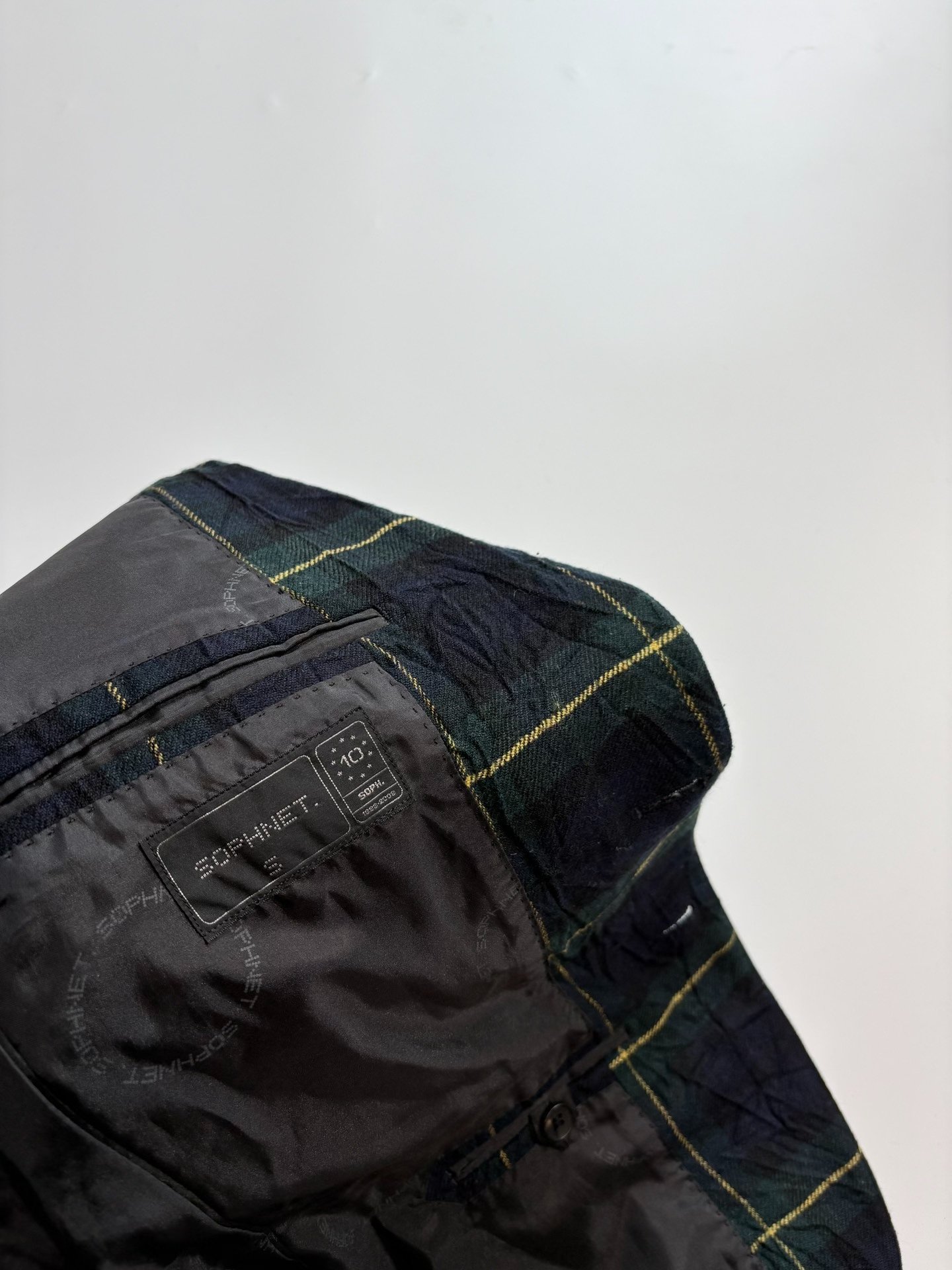 Sophnet Limited Pleated Blazer — back