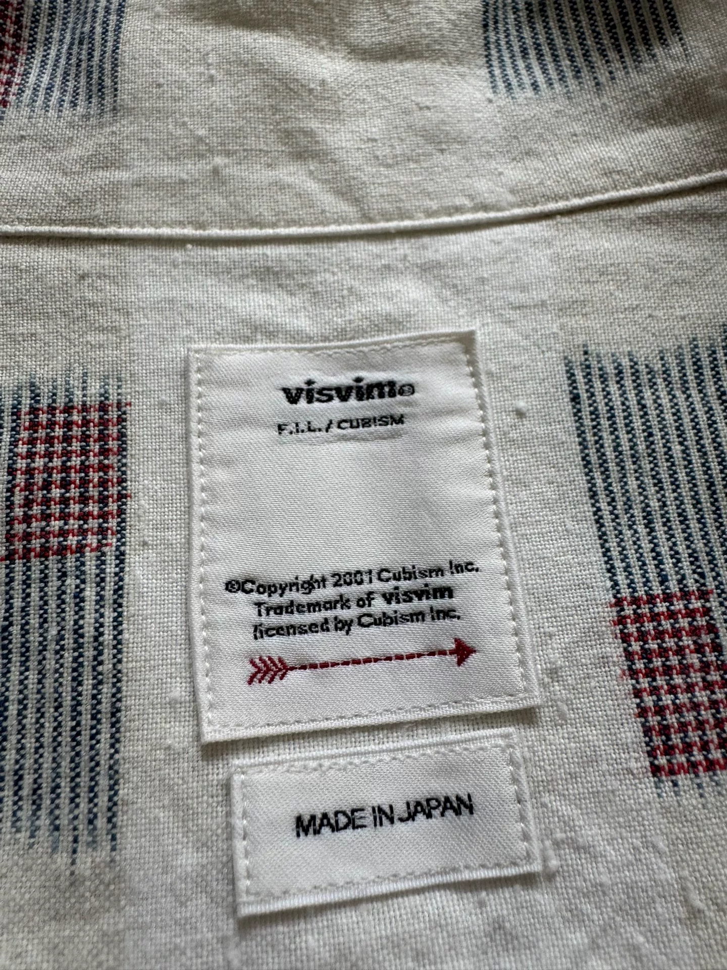 VISVIM 23SS CABAN SHIRT S/S KASURI — detail