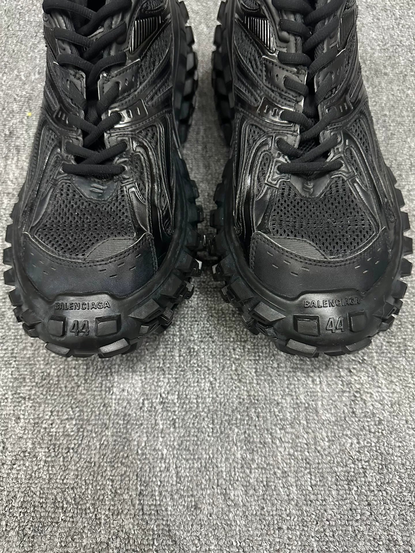 Balenciaga Black Dad Shoes — back