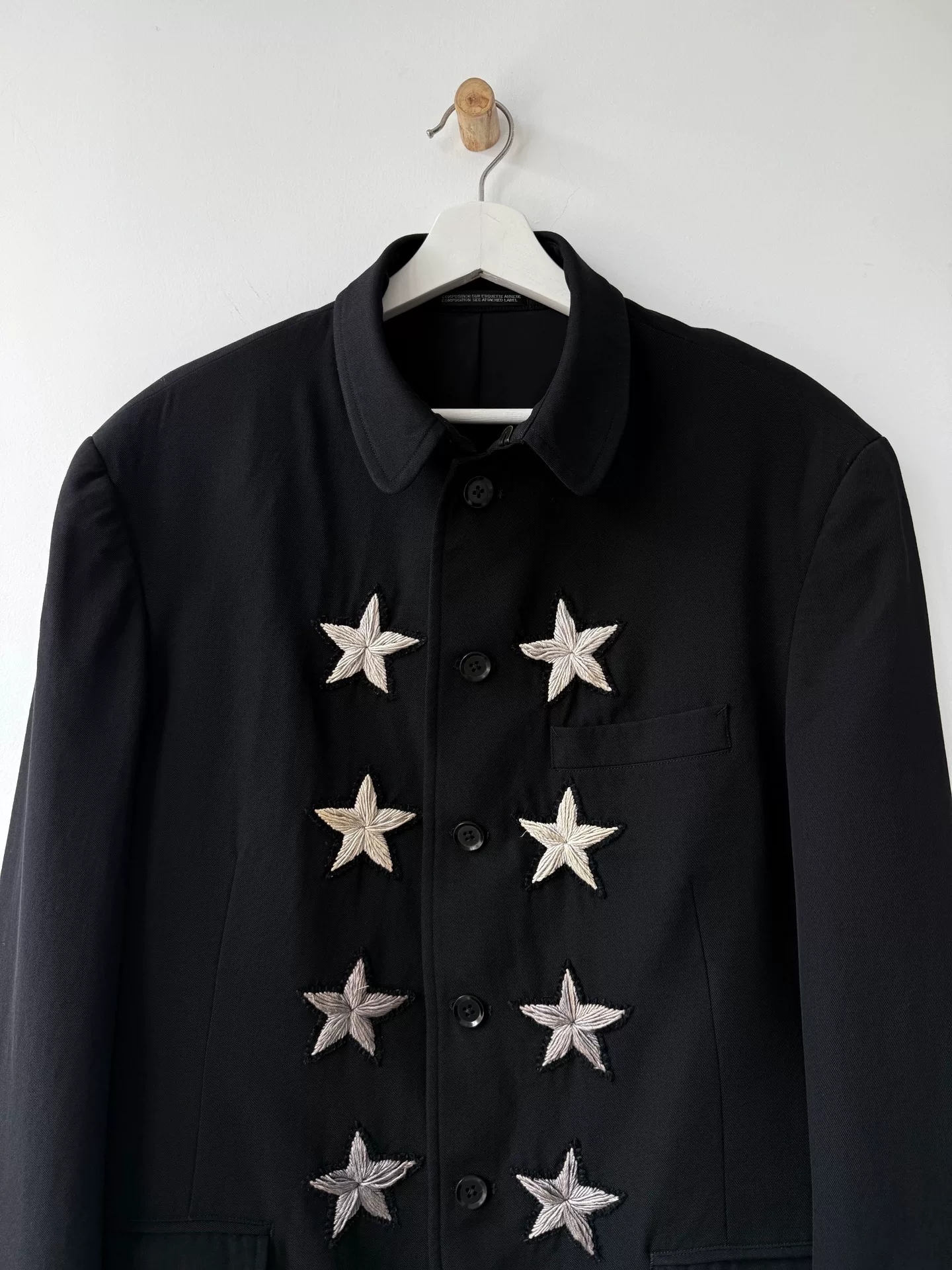 Yohji Yamamoto 06AW Star Mao Jacket — detail