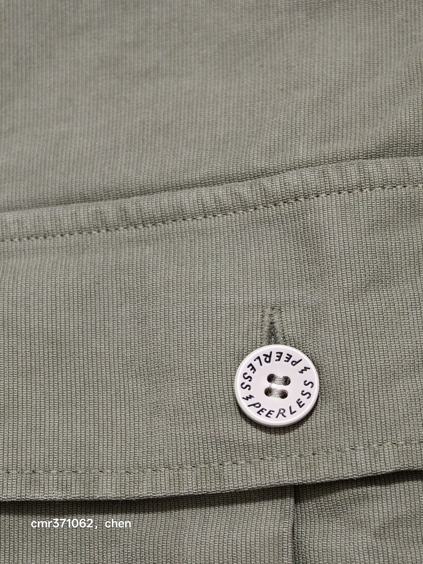VISVIM 19SS SPOT DOMAINE SHIRT JKT — label