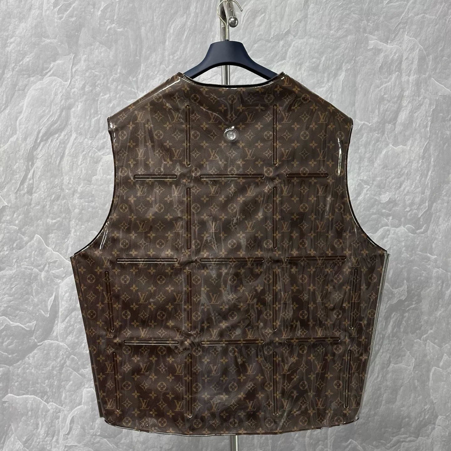 Louis Vuitton Full Monogram Puffer Vest — back