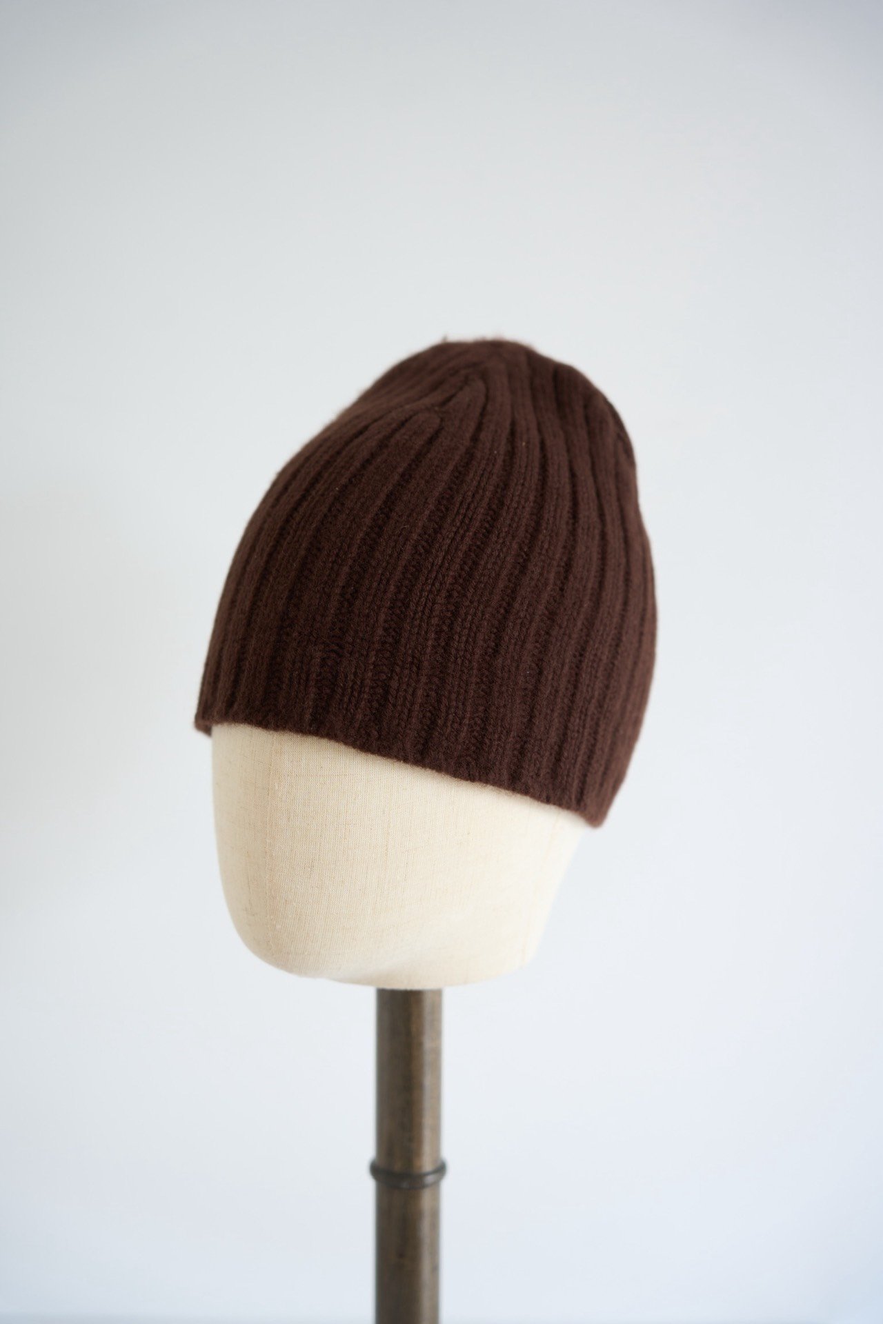 Yohji Yamamoto 03AW Chestnut Brown Wool Beanie