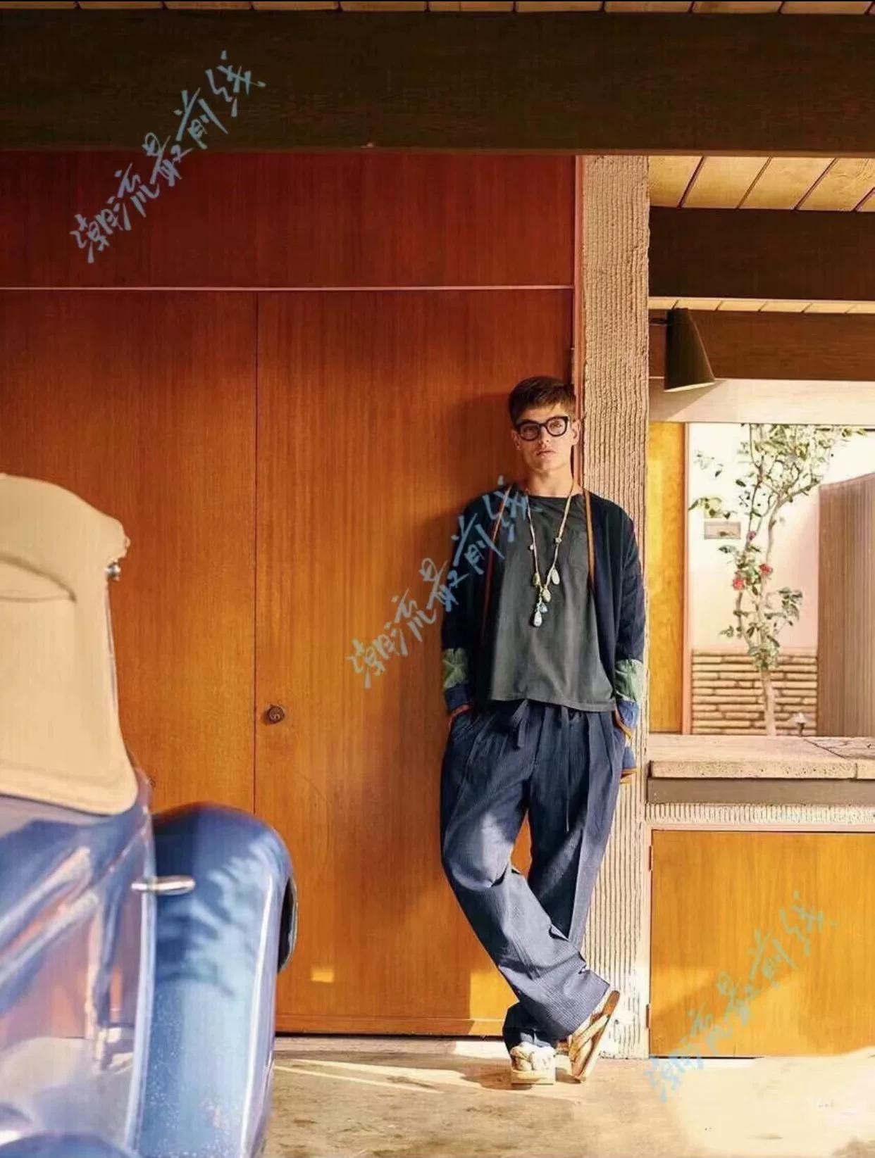 VISVIM 20AW HAKAMA PANTS SANTOME — label