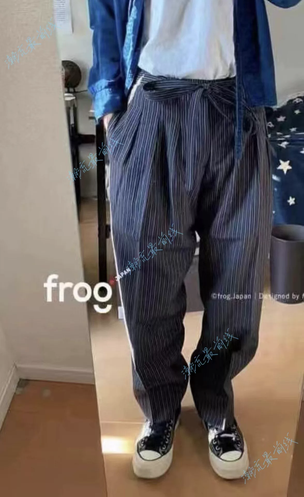 VISVIM 20AW HAKAMA PANTS SANTOME — back