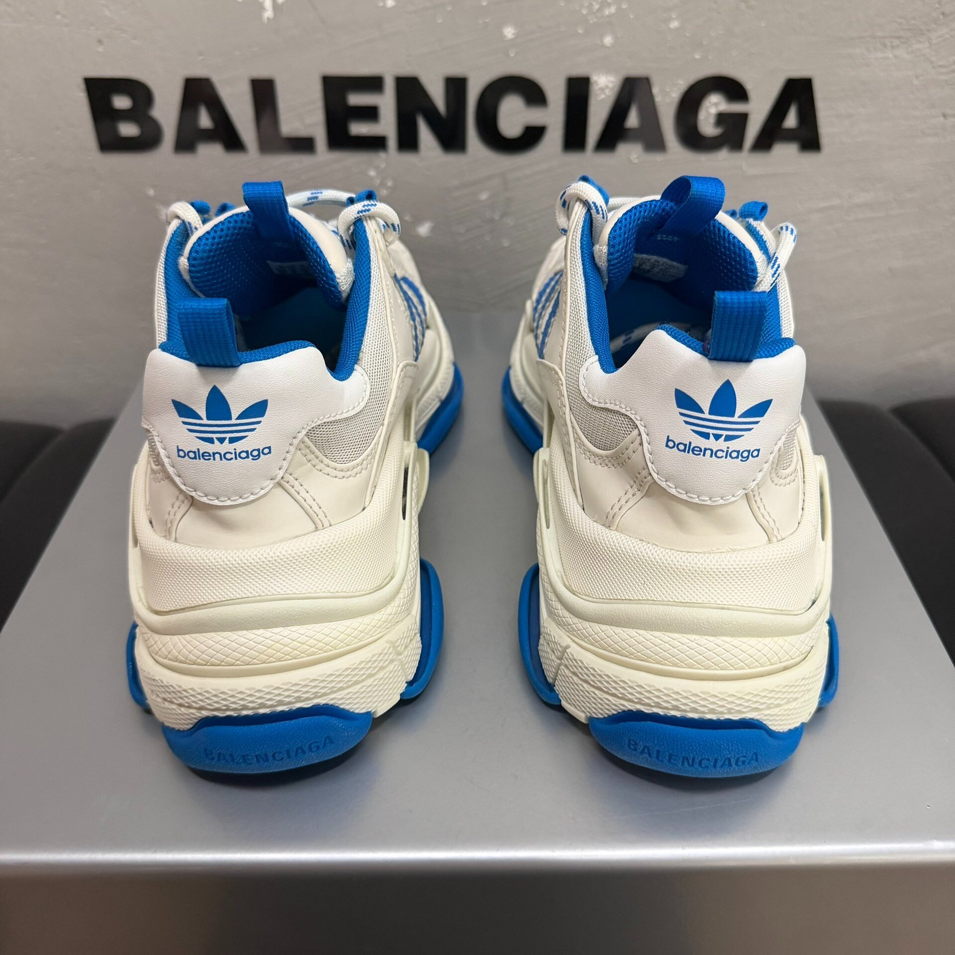 Balenciaga x adidas Triple S Sneakers — label