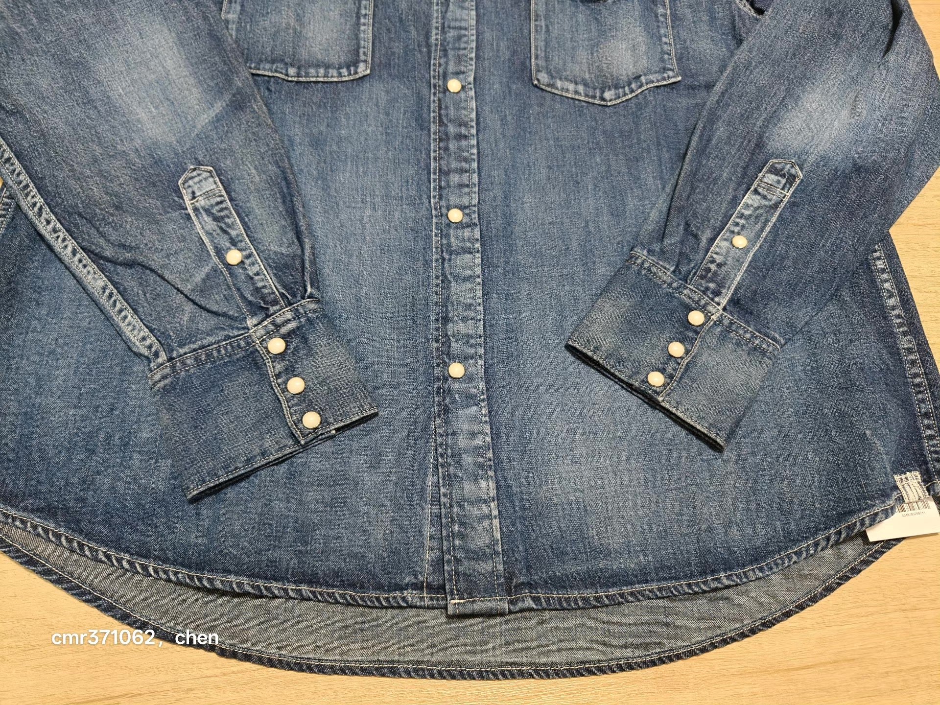 VISVIM 25AW Social Sculpture Denim Shirt — label