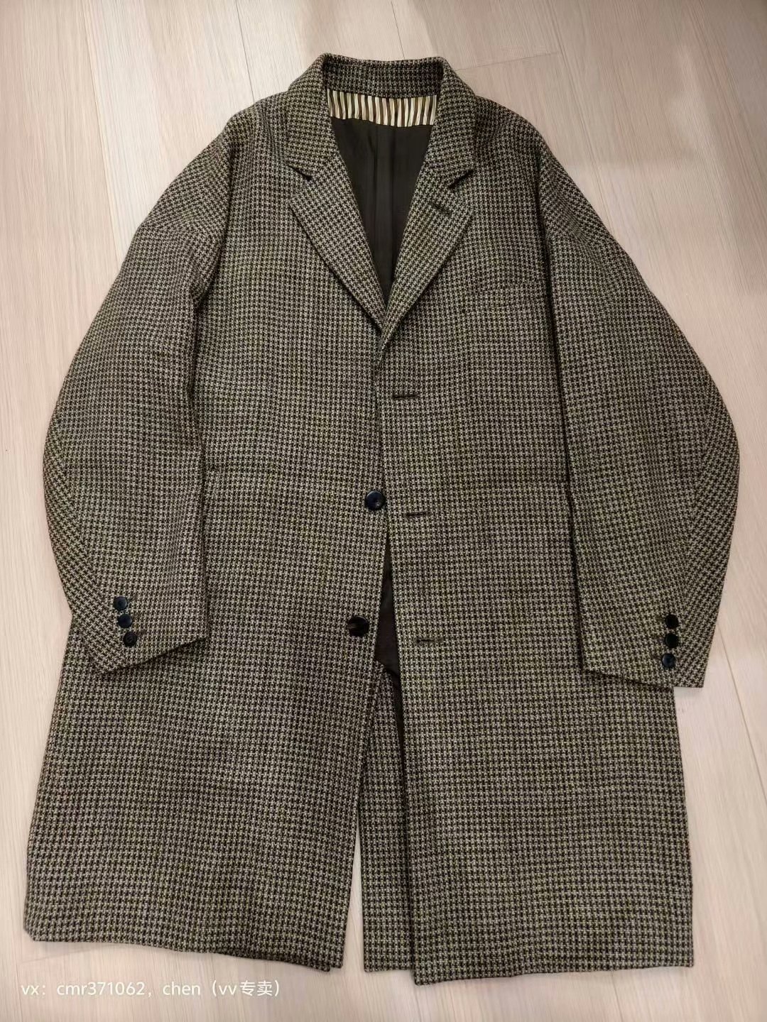 VISVIM 21AW HAMMONS TWEED COAT — front