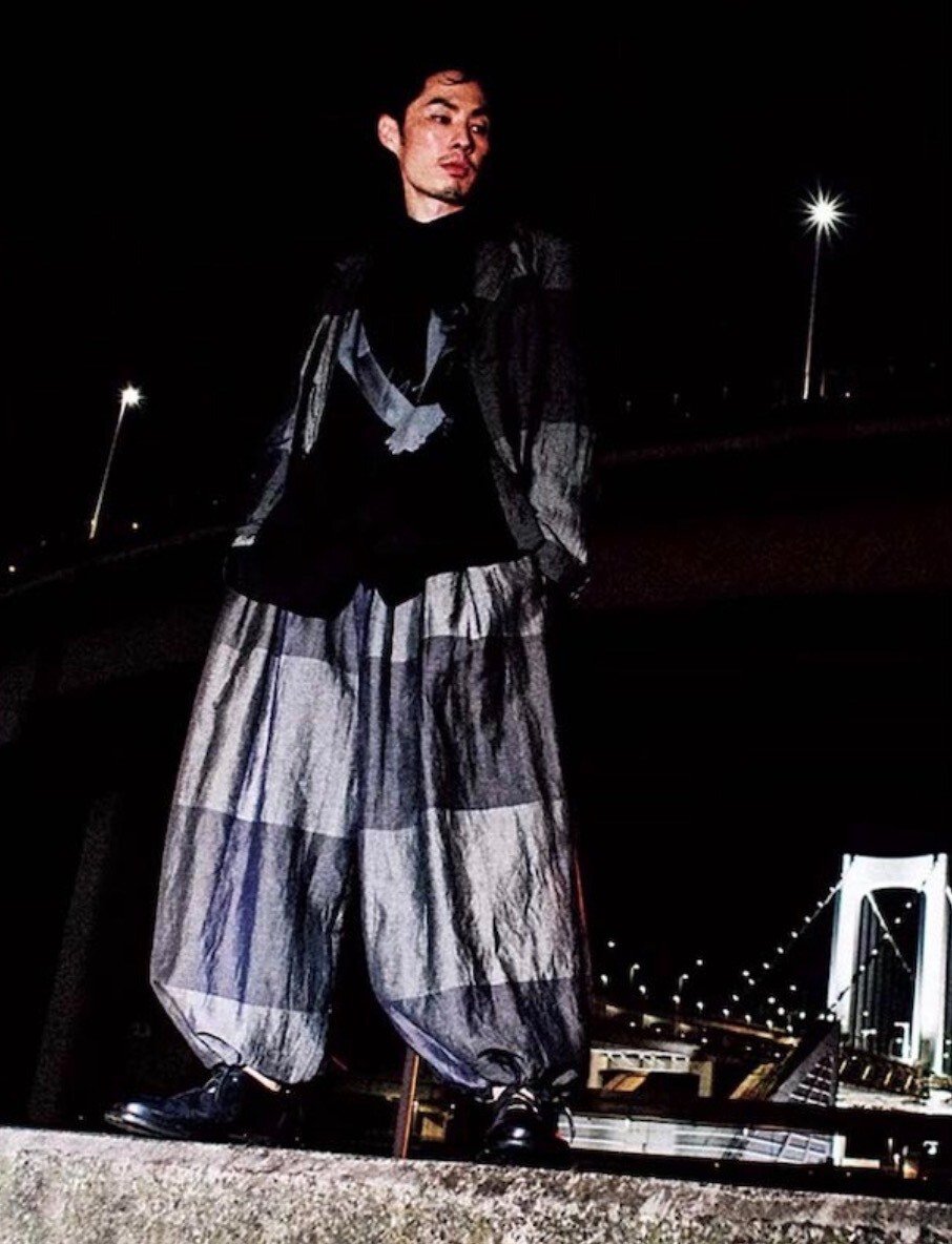 Yohji Yamamoto 20SS Patchwork Dr.Jkt Coat — front