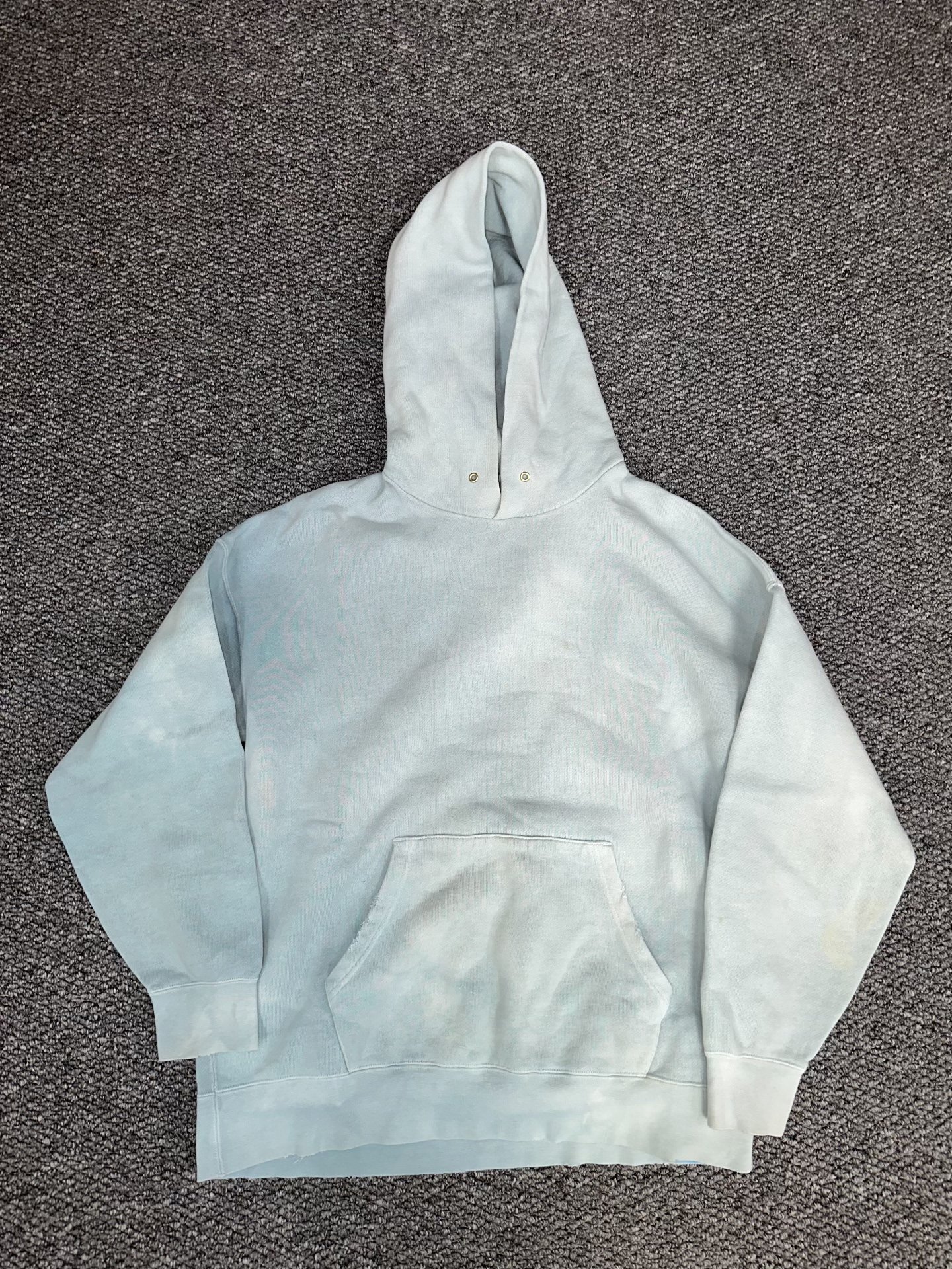 visvim Light Blue Tie-Dye Hoodie