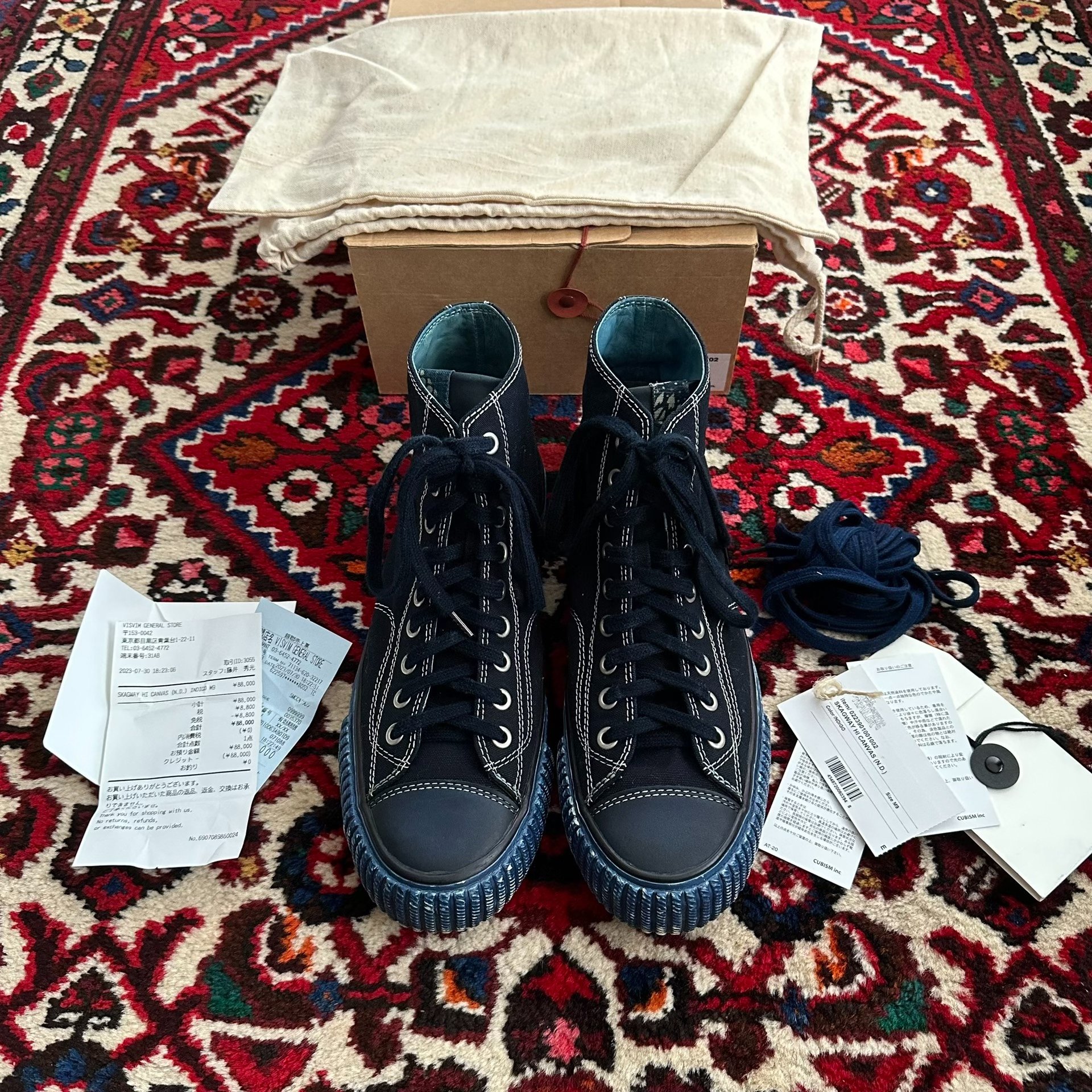 VISVIM 23AW SKAGWAY HI CANVAS