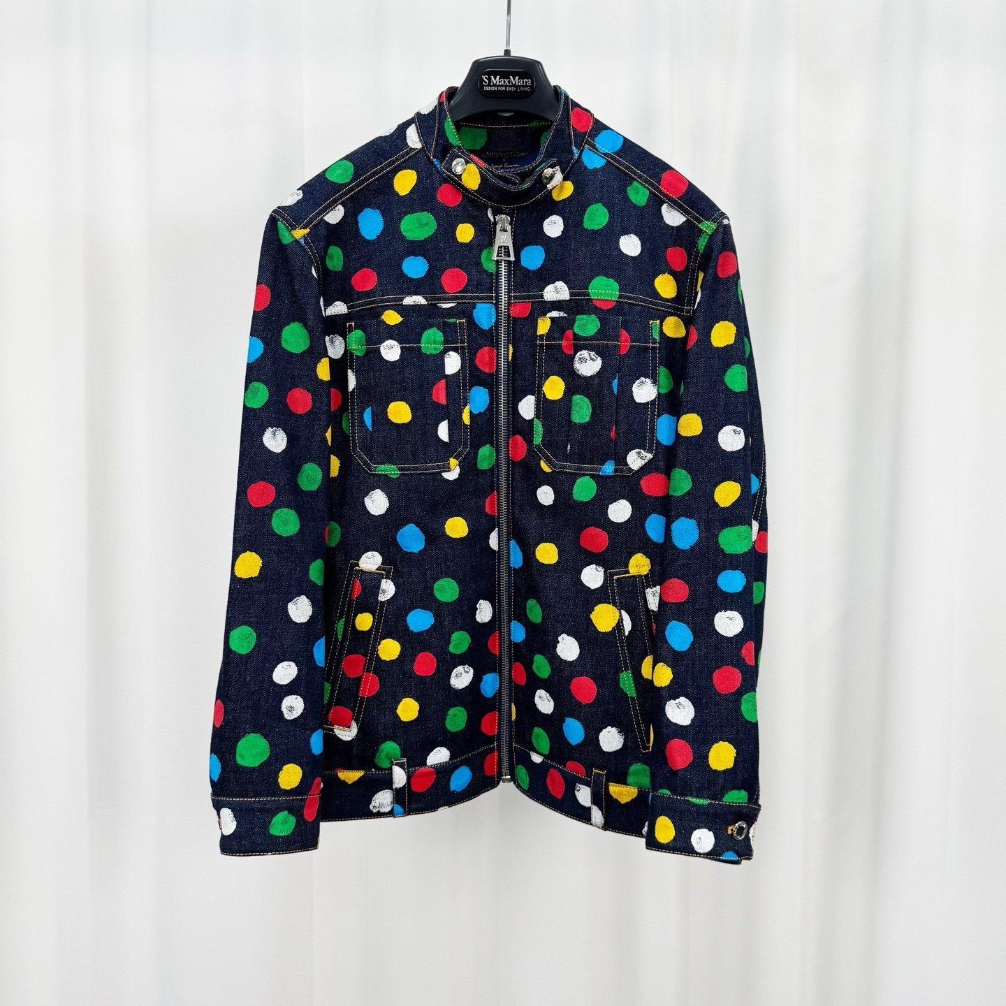 Louis Vuitton Yayoi Kusama Polka Dot Denim Jacket