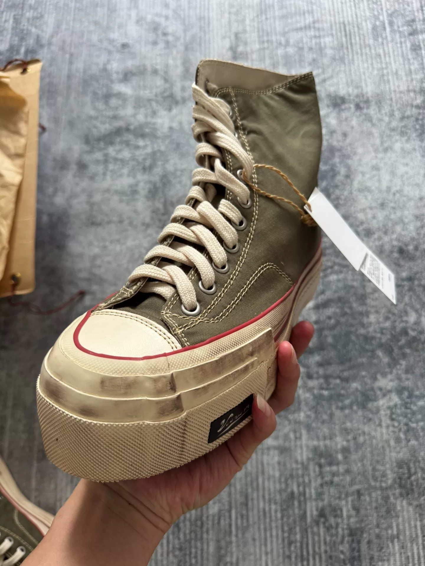 VISVIM 20SS ICT SKAGWAY HI G.PATTEN — back