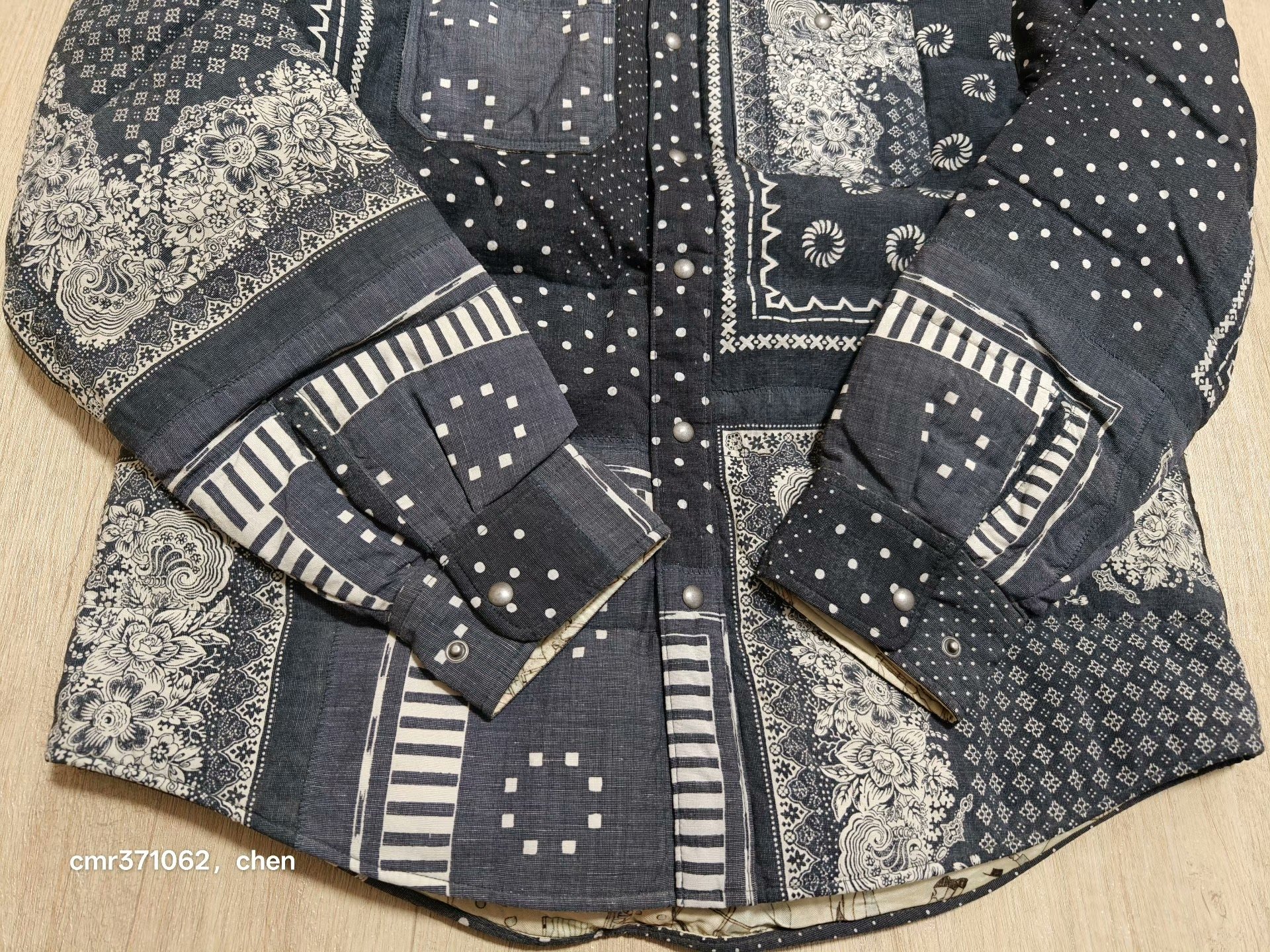 visvim 23 ICT Kerchief Down Jacket — back