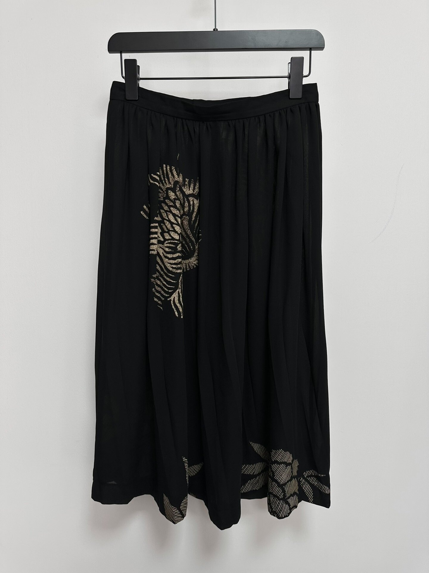 Comme des Garçons 1992AW Discharge Print Skirt — front