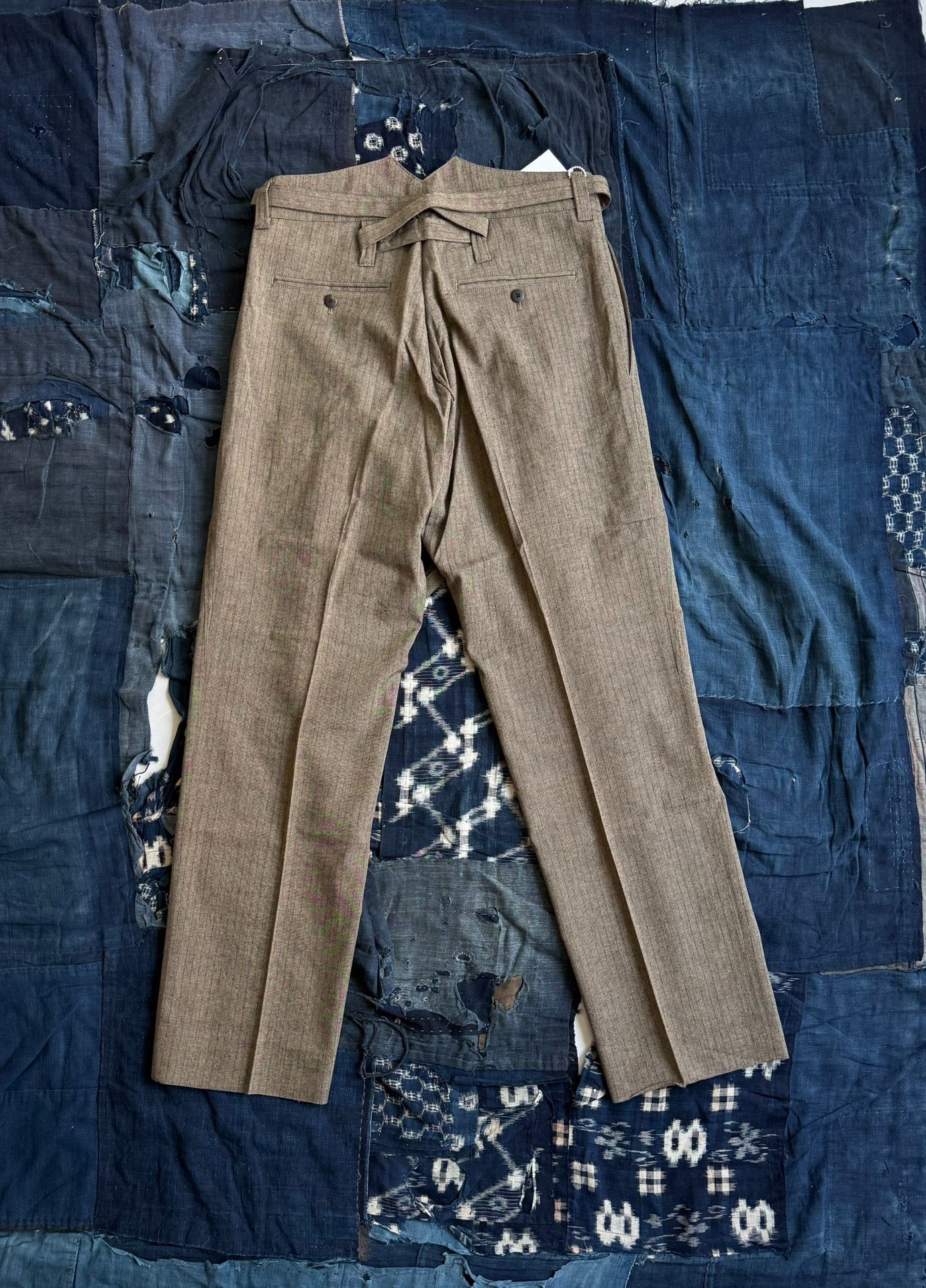 VISVIM 22AW HAKAMA PANTS SANTOME — front